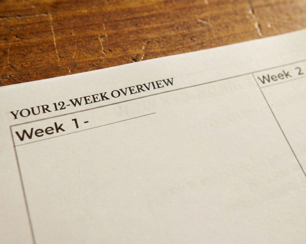 12 Week Sprint - Paperback Coil Bound