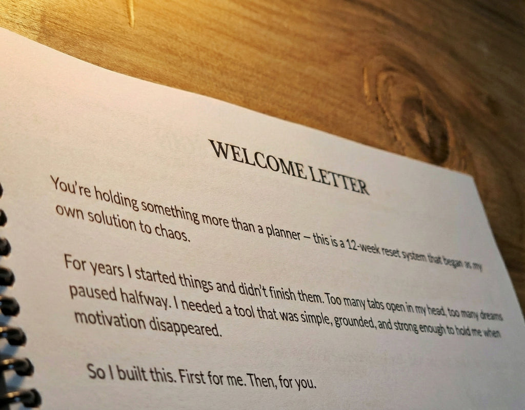 12 Week Sprint - Paperback Coil Bound