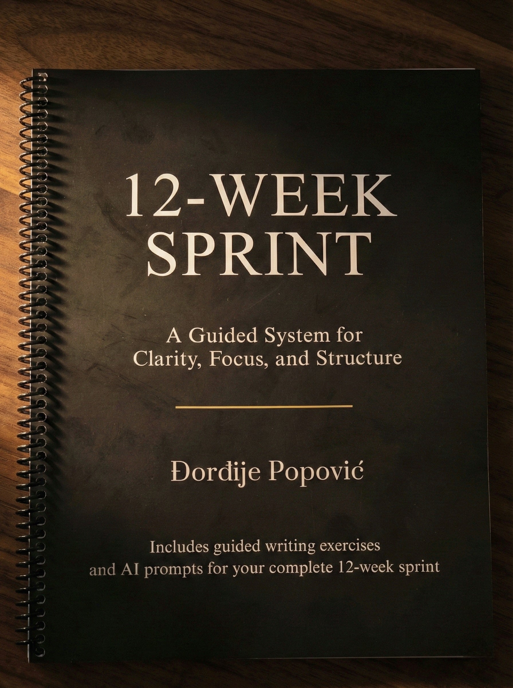 12 Week Sprint - Paperback Coil Bound