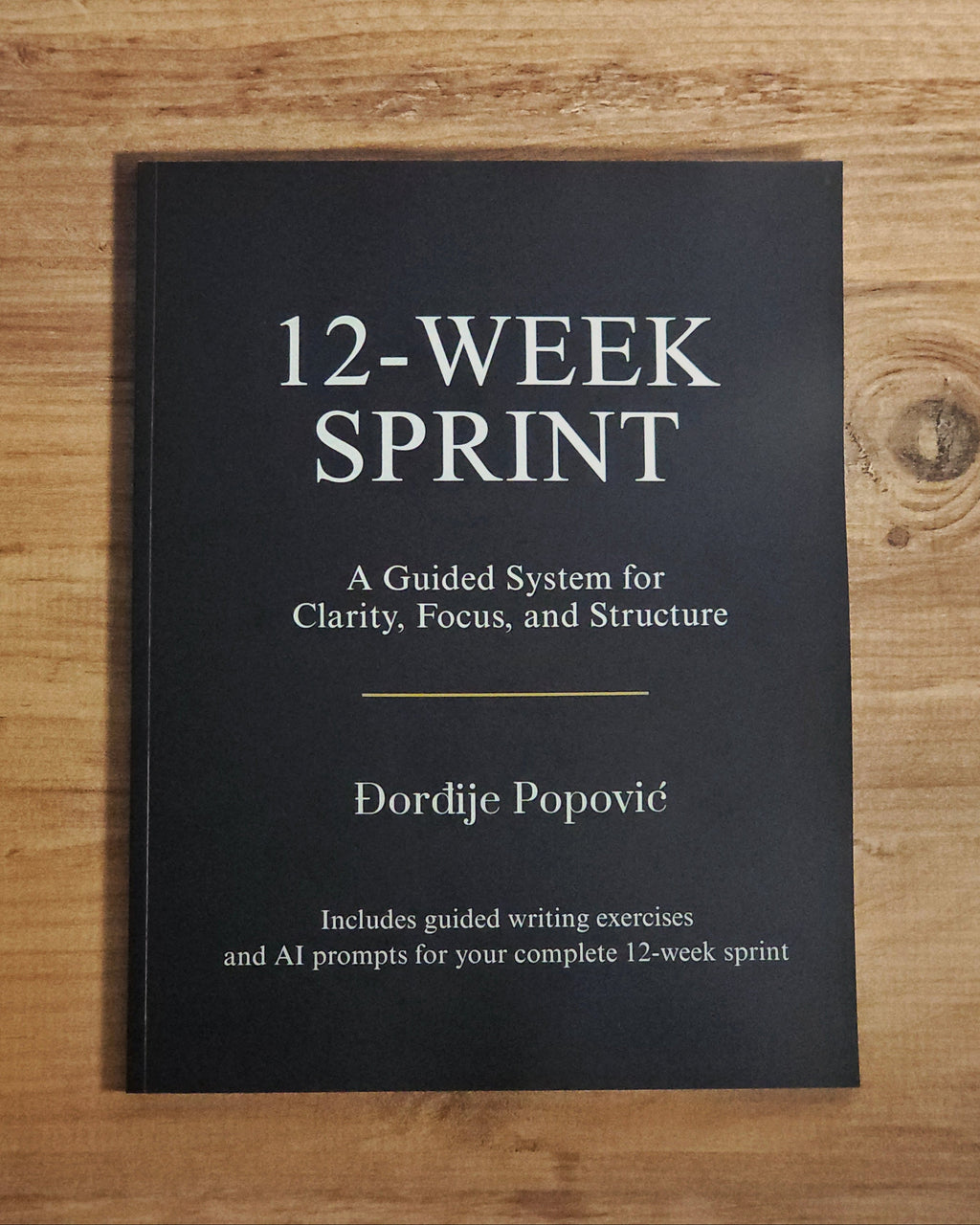 12 Week Sprint - Paperback Perfect Bound